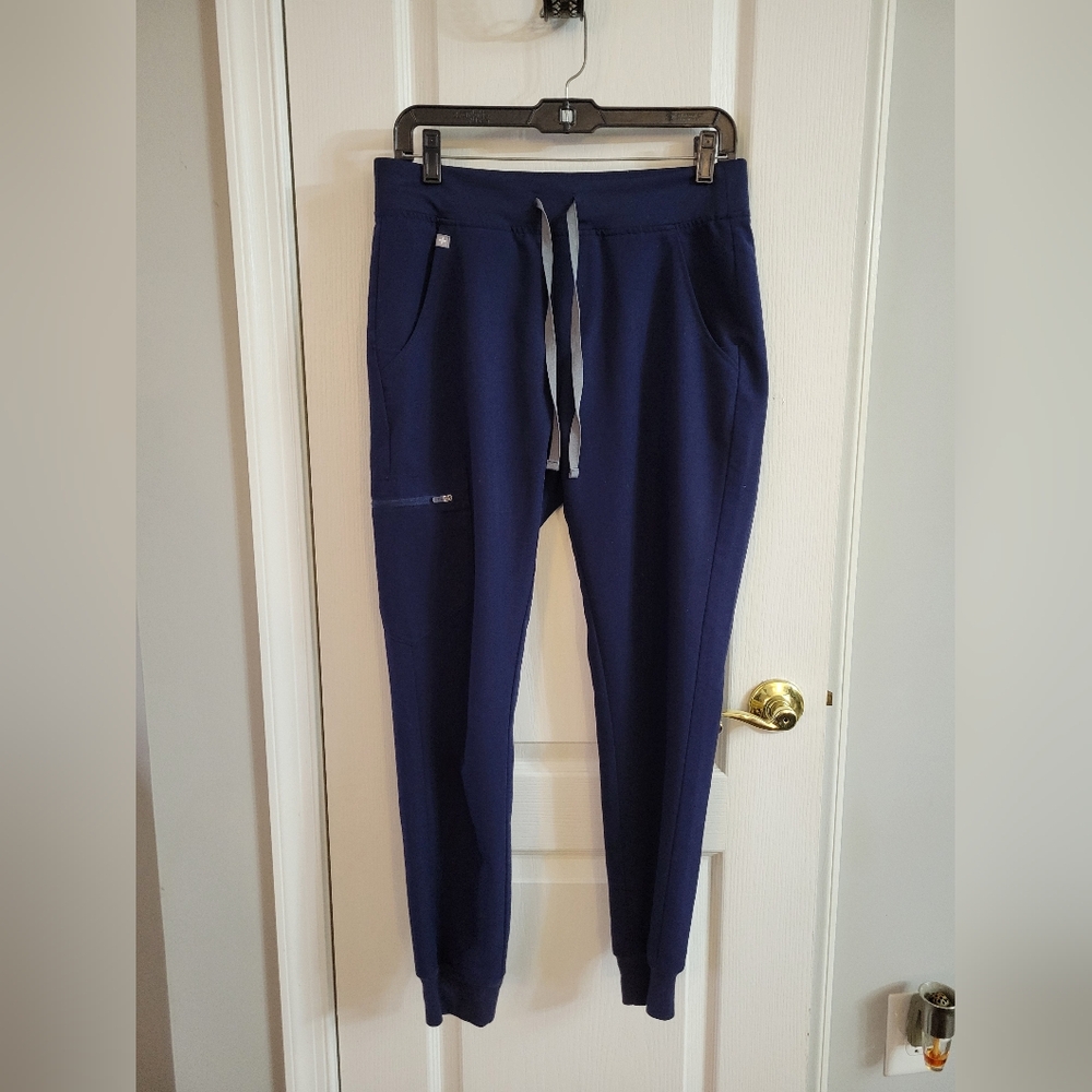 Figs Navy Blue Jogger Track Pants